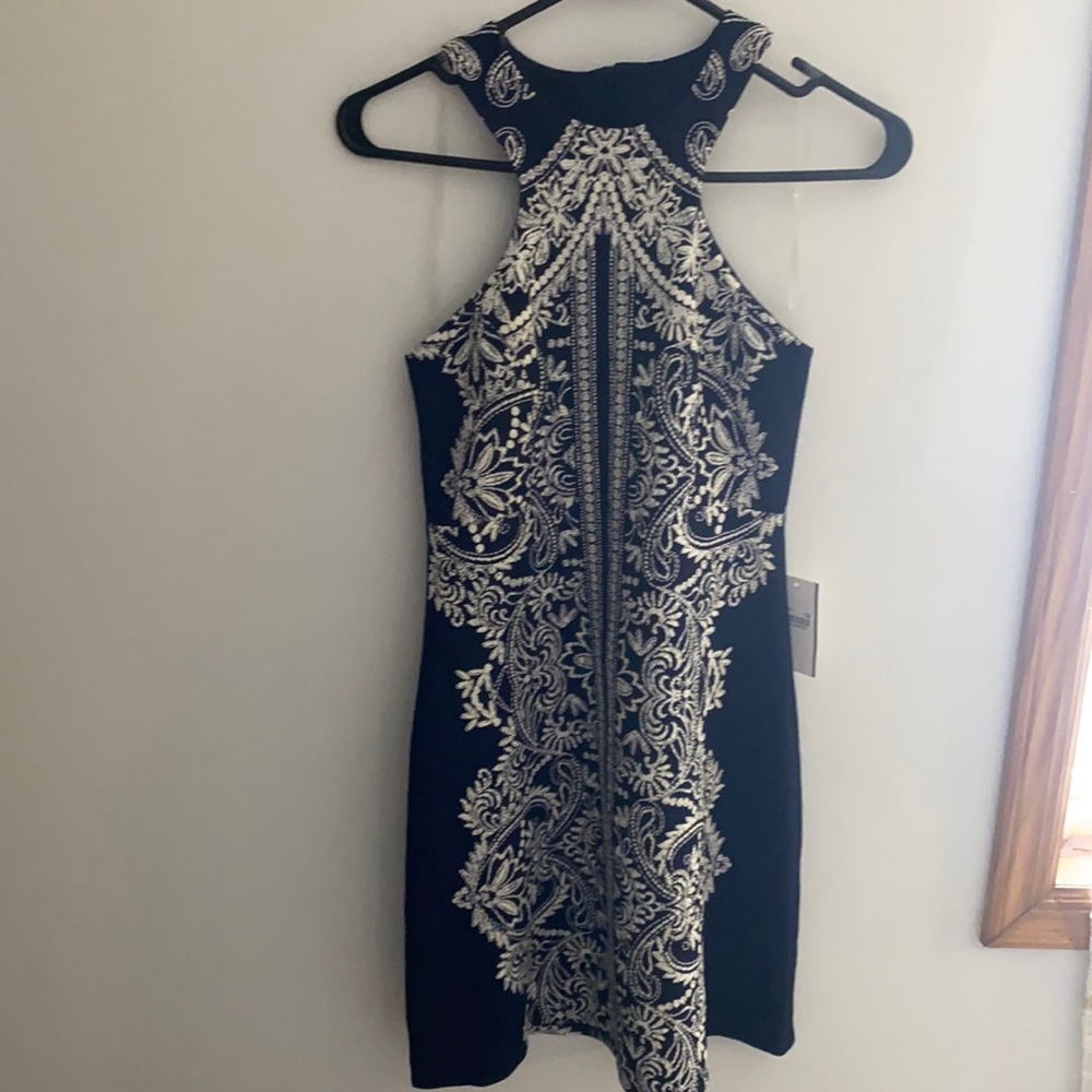 NEW Navy halter dress